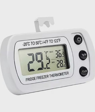 Digitale Koelkast en Vriezer Thermometer met Haak - Nauwkeurige Temperatuurmonitoring