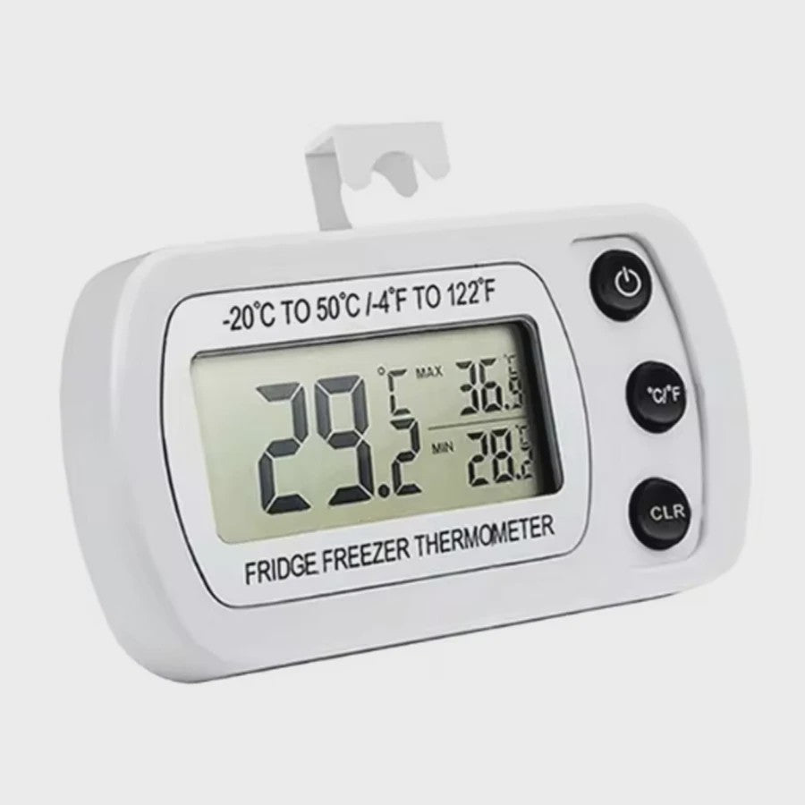 Digitale Koelkast en Vriezer Thermometer met Haak - Nauwkeurige Temperatuurmonitoring
