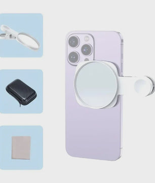Universele Selfie Spiegel Clip Kit voor Smartphone Camera - Perfect voor Vlogs & Foto's