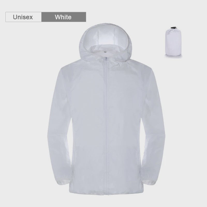 Unisex Waterdichte Outdoor Jas - Lichtgewicht Windjack met UV Bescherming
