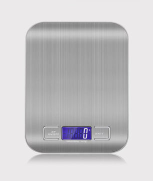 RVS Keukenweegschaal 5kg/1g - Precisie Digitale Voedselweegschaal met LCD Display