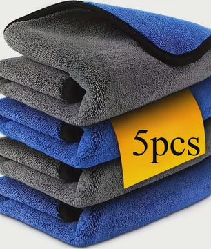 Microfiber Poetsdoeken 30x60cm - Zacht, Sneldrogend & Dubbellaags (1/2/3/6/10 Stuks)
