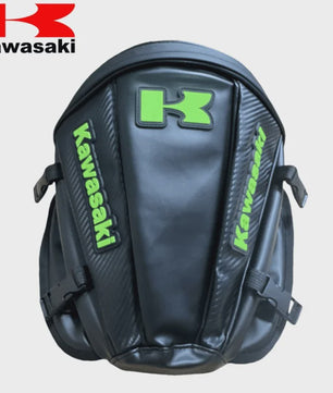 Kawasaki Motorfiets Bagagedrager Tas - Waterdicht & Slijtvast - Achterop/Staart Tas