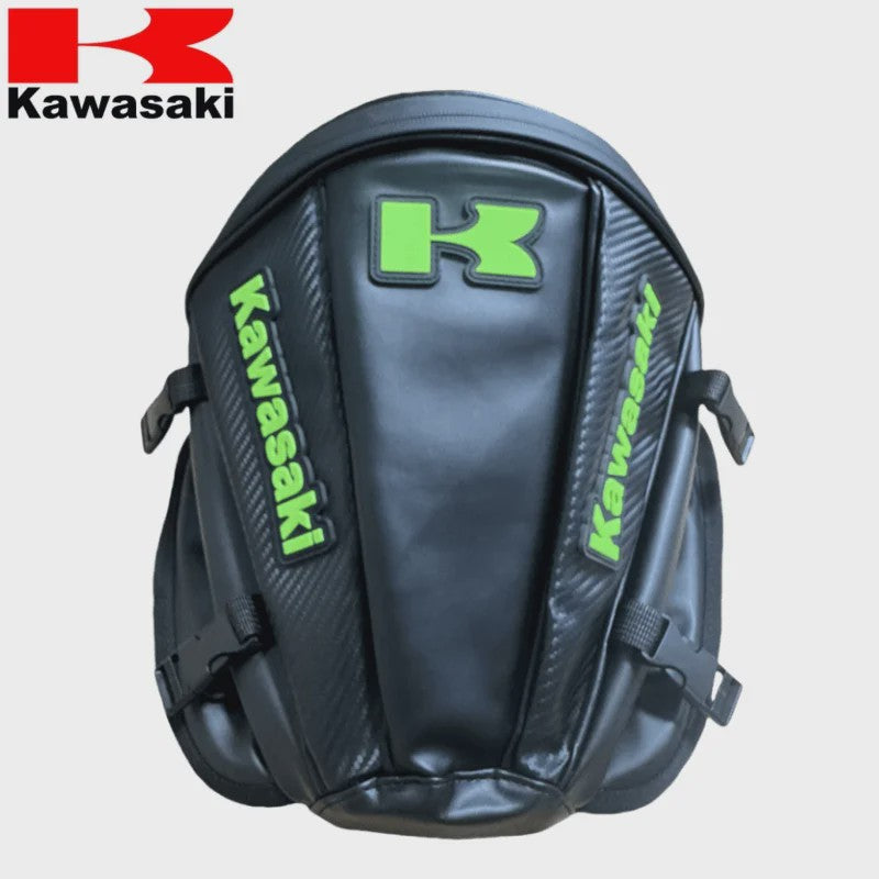 Kawasaki Motorfiets Bagagedrager Tas - Waterdicht & Slijtvast - Achterop/Staart Tas