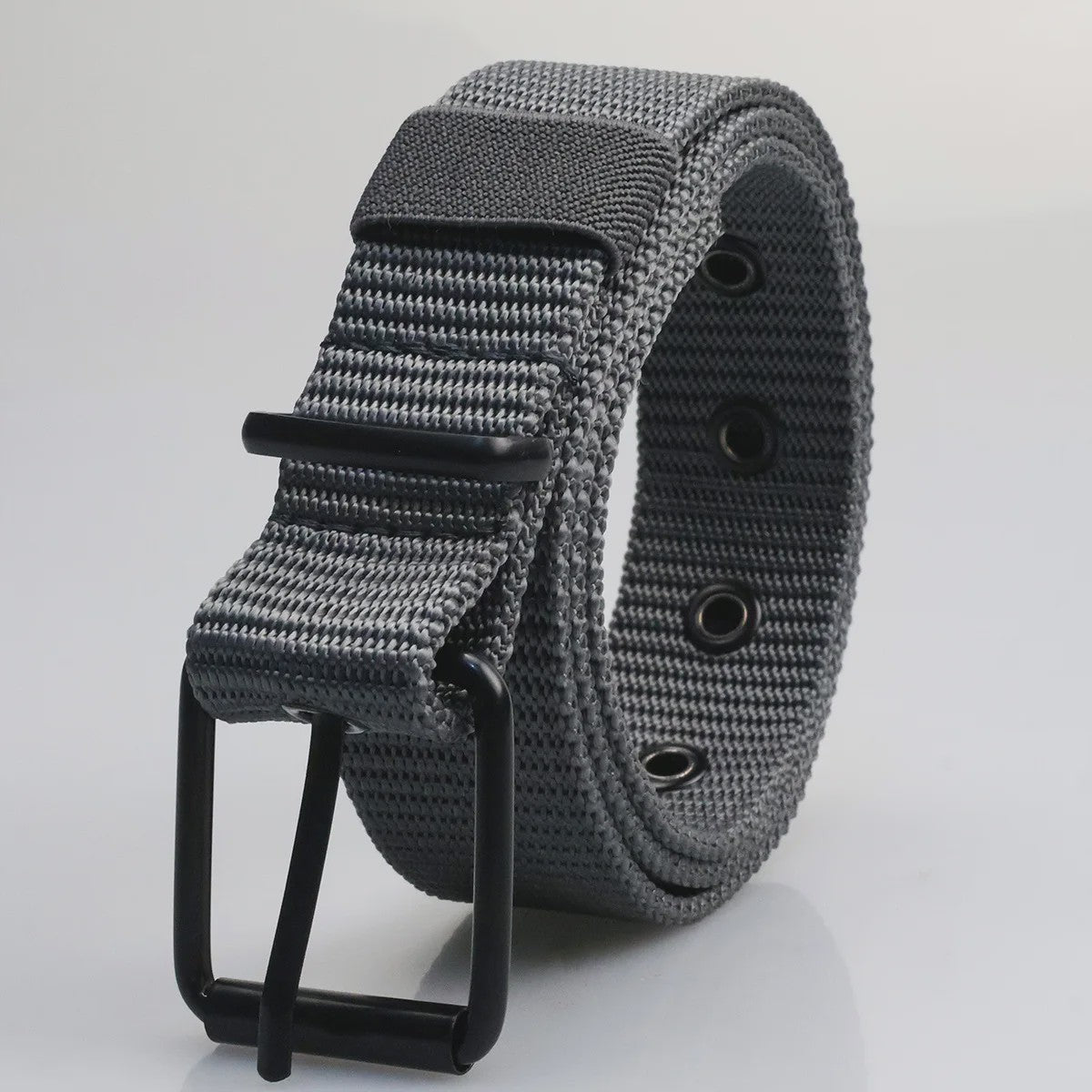 Canvas Riem Heren - Veelzijdige Pin Buckle Riem voor Studenten, Militaire Stijl & Denim
