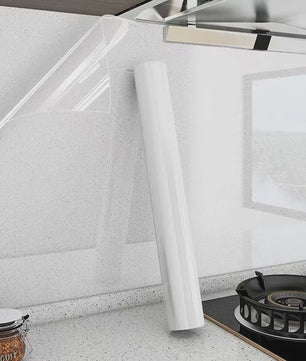 45cm Transparante Keukenfolie: Waterdicht, Oliebestendig & Hittebestendig