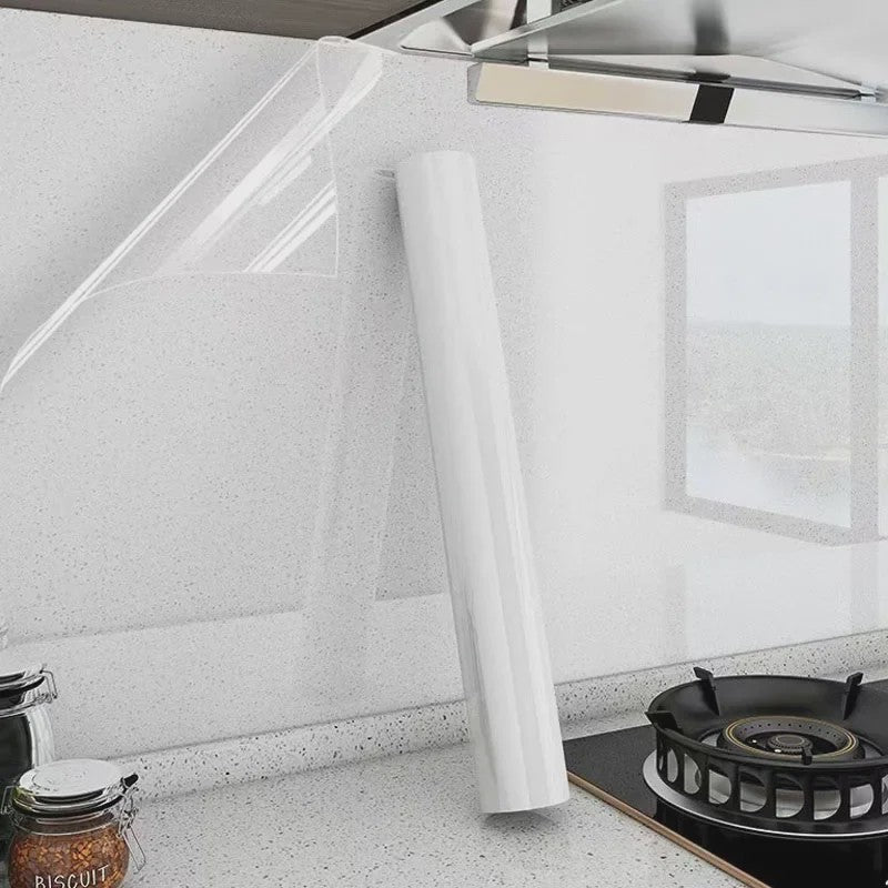 45cm Transparante Keukenfolie: Waterdicht, Oliebestendig & Hittebestendig