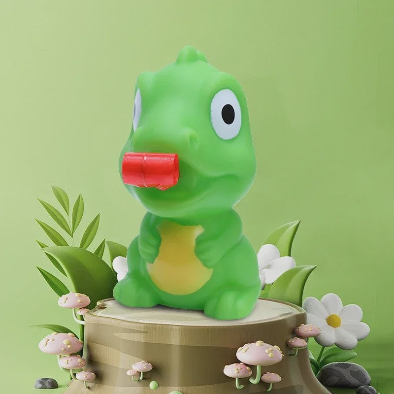 Grappig Fidget Speelgoed: Knijp Kikker of Dino met Uitsteek Tong