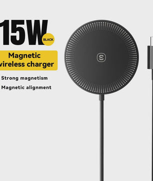 Essager 15W Magnetische Draadloze Snellader - Snel Laden voor iPhone 14/13/12 Pro Max & Xiaomi