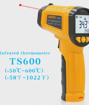 HYTAIS TS380/TS600 Infrarood Thermometer - Contactloze Temperatuurmeter