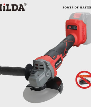 HILDA 21V Accu Haakse Slijper - Brushless Krachtpatser voor Slijpen, Polijsten & Snijden