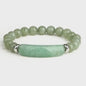 Handgemaakte Edelsteen Armband met Turquoise & Malachiet - Energie & Yoga