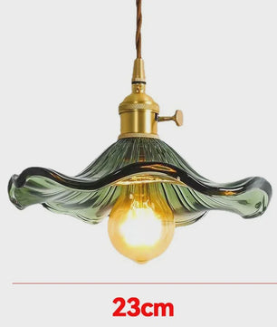 Nordic Minimalistische Glazen Hanglamp met Koperen Fitting - Sfeervolle Verlichting voor Woonkamer & Slaapkamer