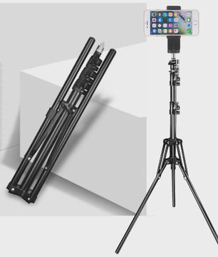 Industriële Tripod Vloerlamp - Retro Studio Verlichting Zwart