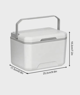 Draagbare Camping Koelbox 5L met Handvat - Geïsoleerd en Lekvrij