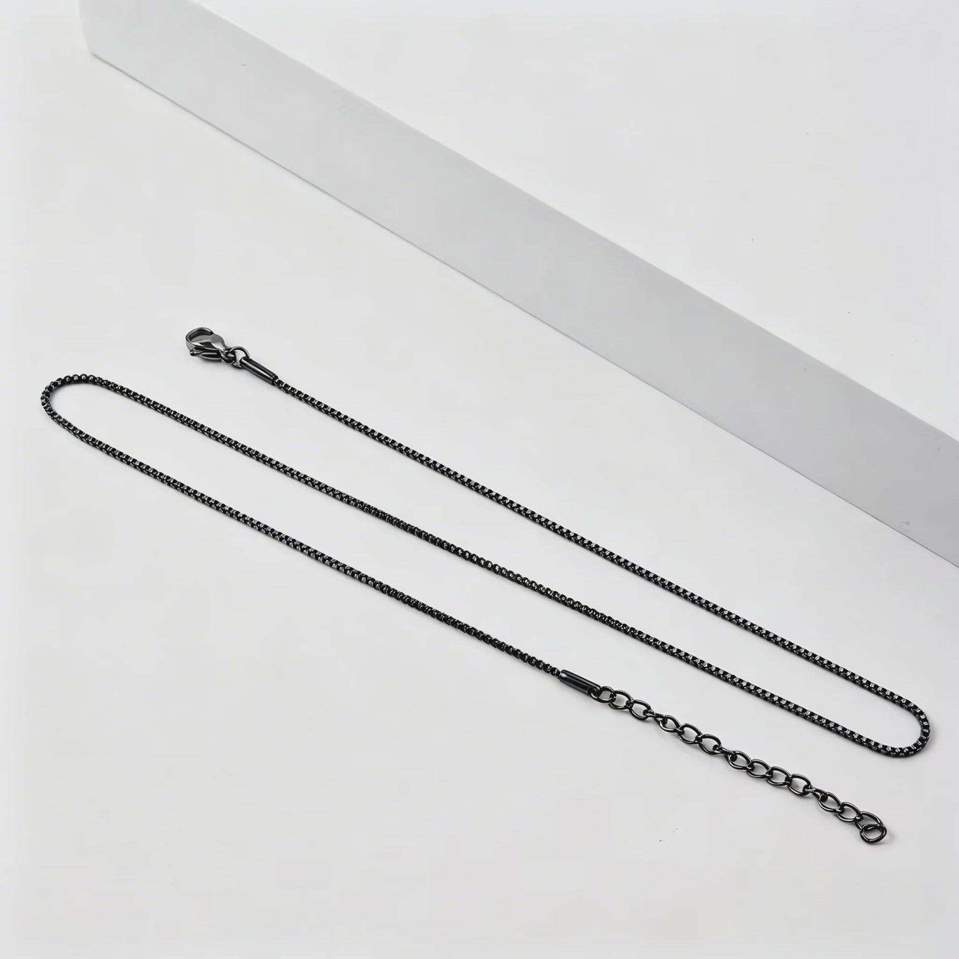 Eenvoudige Gouden RVS Box Chain Ketting - 1.2mm Dikte - Unisex Sieraden