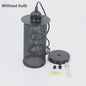 Zwarte Metalen Hanglamp Indian Style - Decoratieve Plafondlamp voor Woonkamer, Hotel, Restaurant