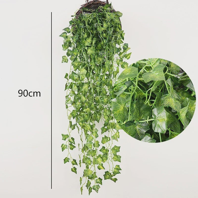 Kunstplant Hangplant Boston Varen 80cm - Decoratieve Nep Plant voor Binnen en Buiten