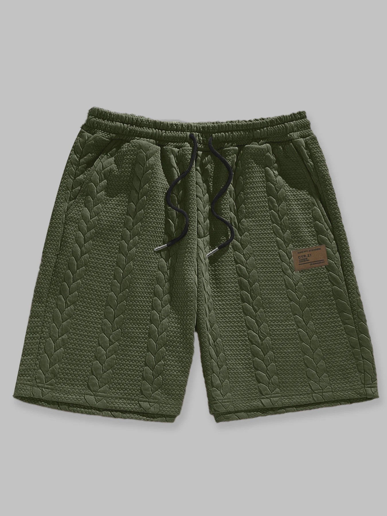 Heren Casual Shorts met Koord - Wit, Ademend & Los - 5 Inch Binnenbeenlengte