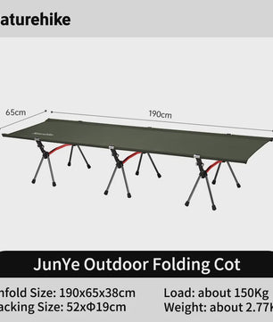 Naturehike Opvouwbare Ultralichte Slaapmat - Warm, Wasbaar & Draagbaar voor Camping en Kantoor