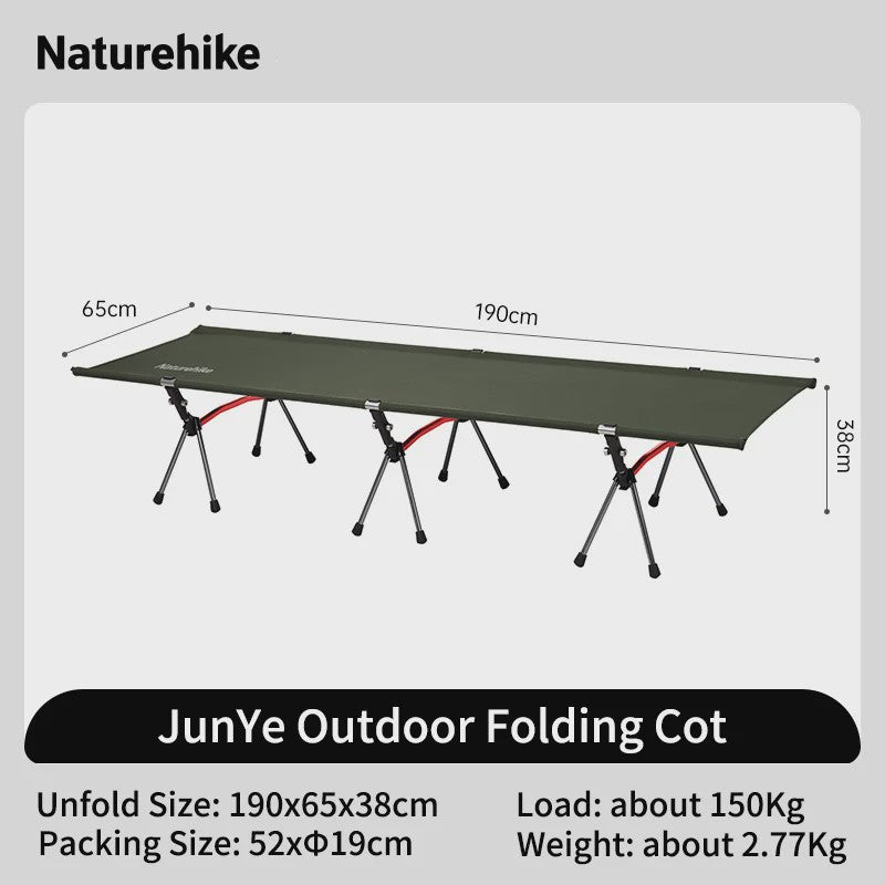 Naturehike Opvouwbare Ultralichte Slaapmat - Warm, Wasbaar & Draagbaar voor Camping en Kantoor