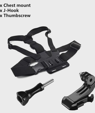 Verstelbare Borstband Mount Harness voor GoPro & Actiecamera's