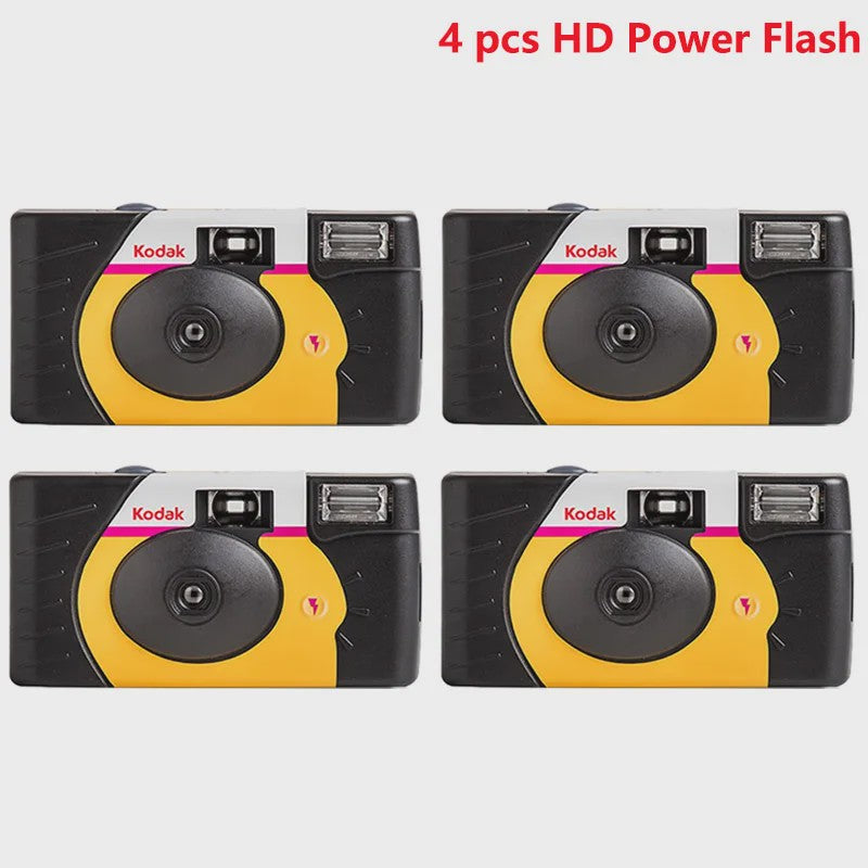 Kodak HD Power Flash Wegwerpcamera - 27+12 Foto's met Ingebouwde Flitser