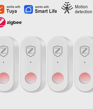 Tuya Zigbee Bewegingsmelder - Slimme PIR Infrarood Detector voor Thuisbeveiliging