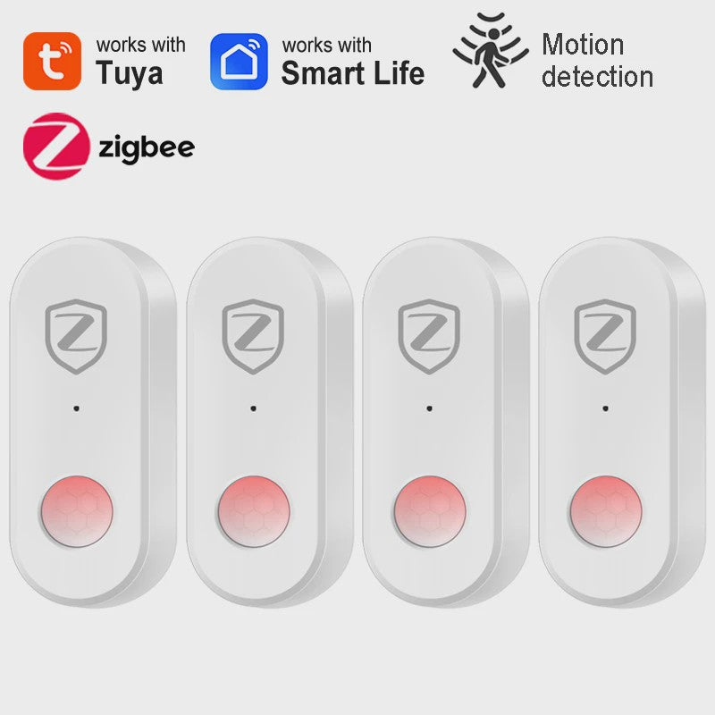 Tuya Zigbee Bewegingsmelder - Slimme PIR Infrarood Detector voor Thuisbeveiliging