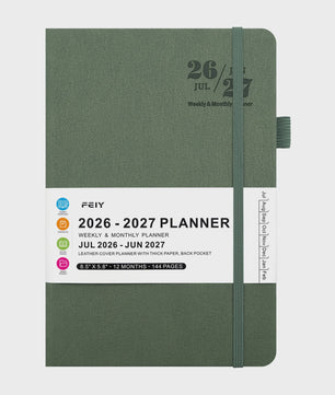 Minimalistische A5 Planner 2026-2027: Dagelijks & Wekelijks Boek voor Werk en Studie