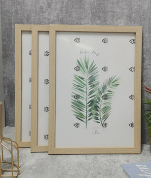 Set van 3 Houten Fotolijsten - Diverse Maten (10x15, 15x20, 20x25/A4) - Wanddecoratie & Cadeau
