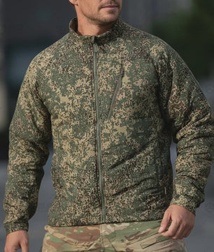 Heren Herfst Winter Gevoerde Jas - Tactisch Camouflage Outdoor Winddicht Thermisch