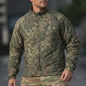 Heren Herfst Winter Gevoerde Jas - Tactisch Camouflage Outdoor Winddicht Thermisch
