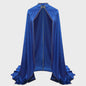 Unisex Middeleeuwse Fluwelen Cape met Opstaande Kraag - Renaissance Kostuum voor Feest, Cosplay & Podium