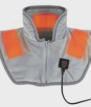 Elektrische Verwarmde Schouder-Nek Sjaal - Thermische Compressie voor Ontspanning en Warmte