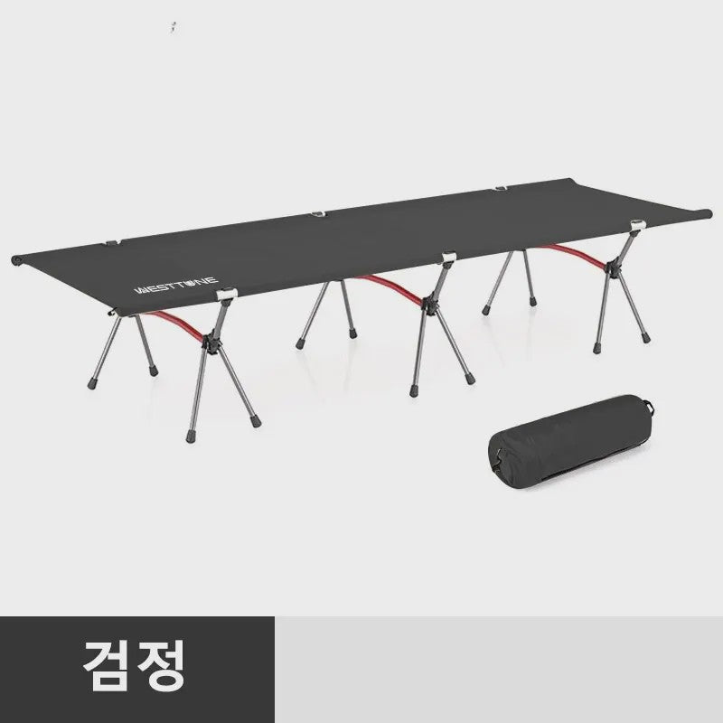 WESTTUNE Ultralichte Aluminium Camping Cot - Opvouwbaar Kampeerbed