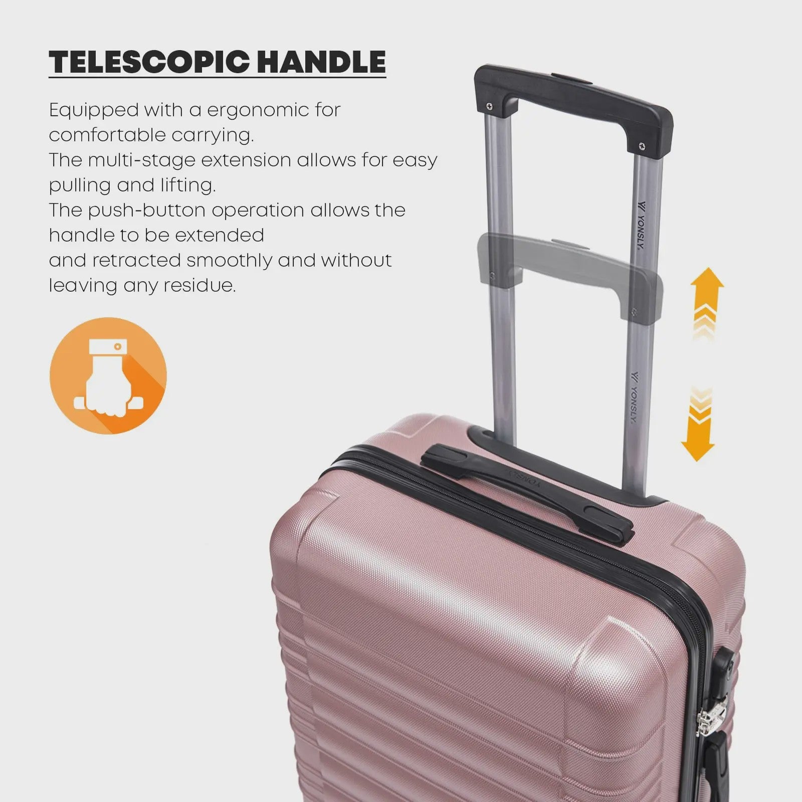 3-delige Koffer Set: 20-inch Trolley, Reistas & Toilettas - Compleet voor Vakantie