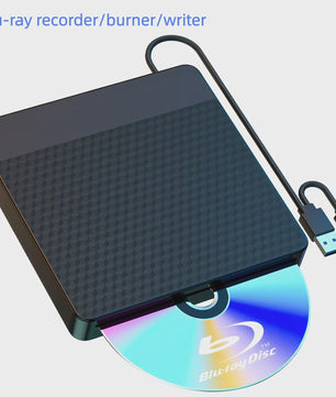 Externe Blu-ray Drive met USB 3.0 & Type-C: Slot-in BD Brander voor Laptops