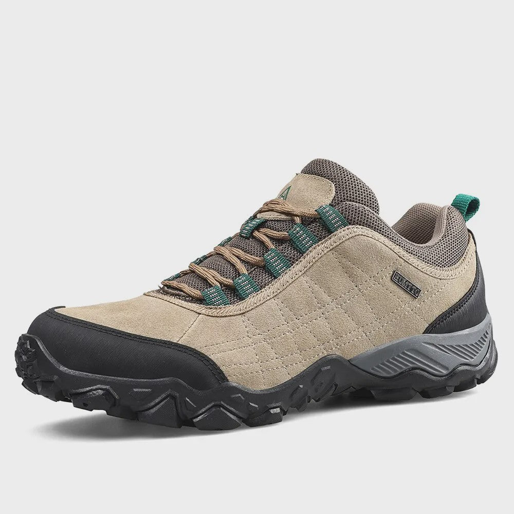 HUMTTO Heren Wandelschoenen - Luxe Leren Outdoor Sneakers voor Klimmen, Trekking & Werk
