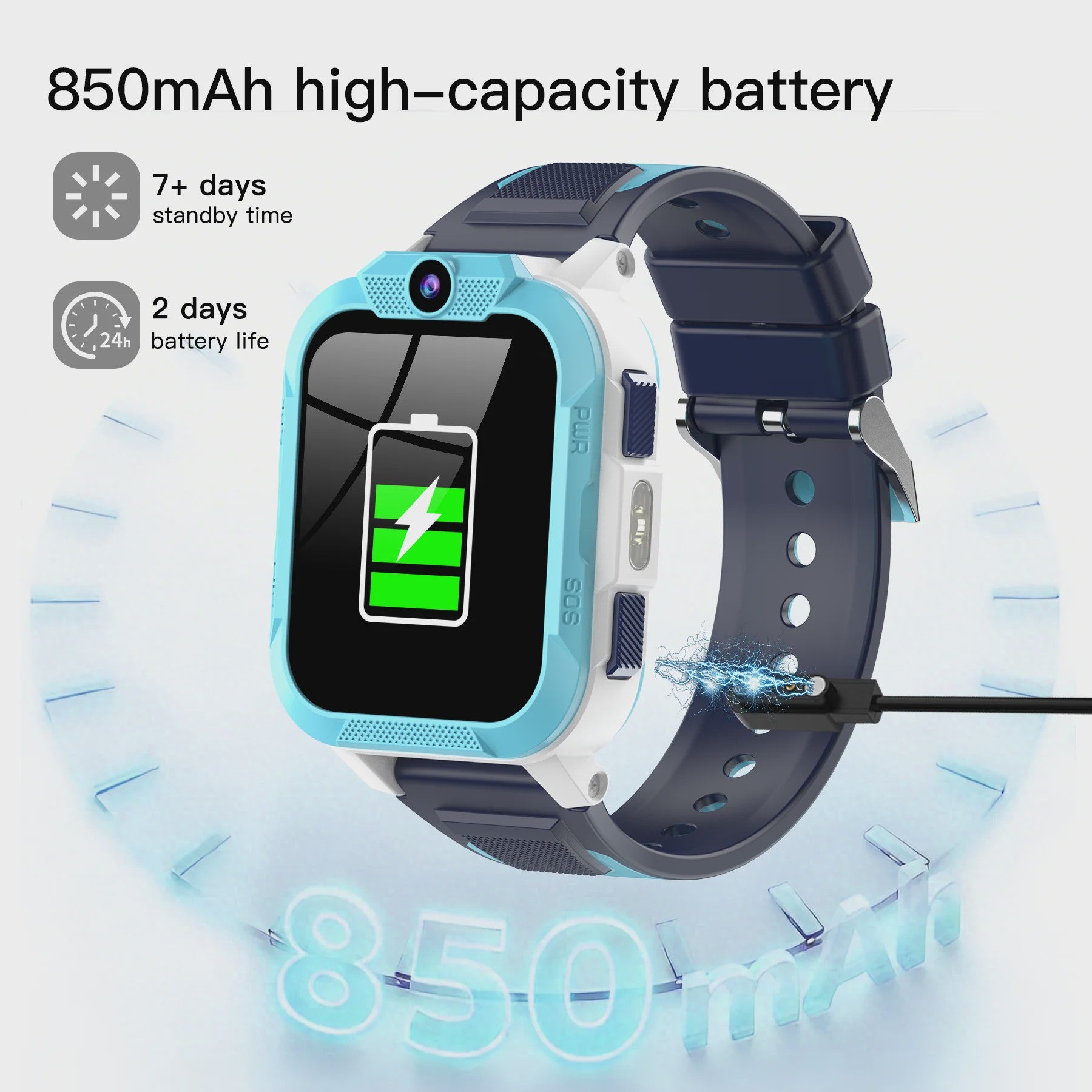 Blackview Z40 Pro Kinder Smartwatch - 4G, GPS, Video Bellen & SOS Functie