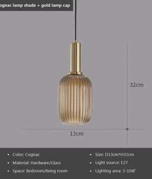 Glazen Hanglamp Smoke Grey E27 - Sfeervolle Verlichting voor Keuken, Eetkamer & Woonkamer