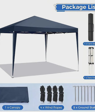 Pop-up Tuinkas 3x2m met Verstelbare Hoogte, UV- en Waterdicht