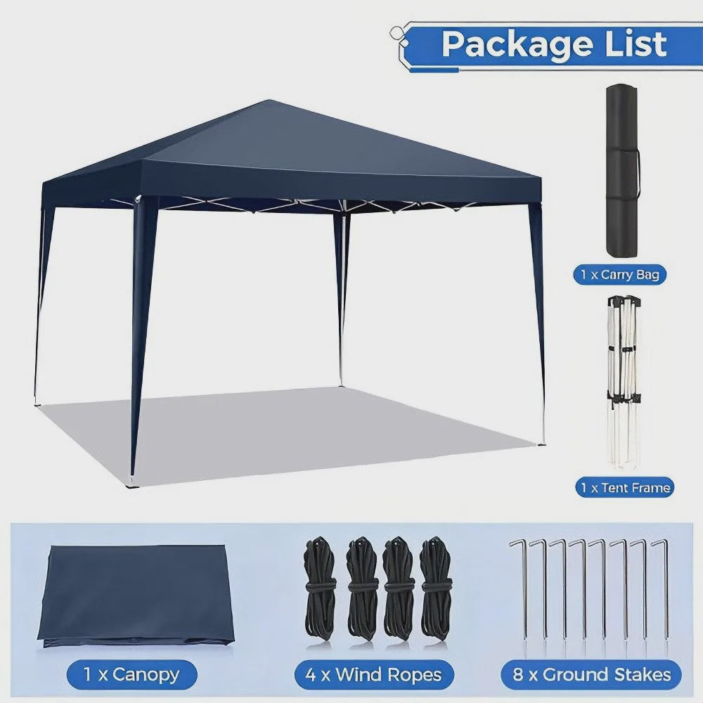 Pop-up Tuinkas 3x2m met Verstelbare Hoogte, UV- en Waterdicht