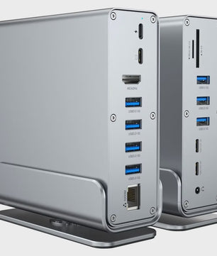 15-in-1 USB-C Docking Station met 4K60Hz, PD 100W en Gigabit Ethernet