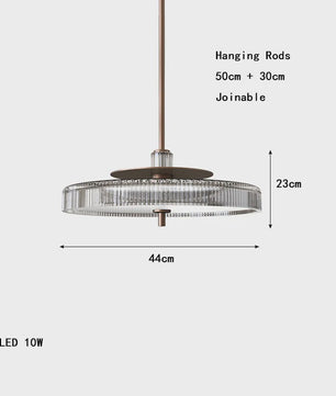 Moderne Gouden Minimalistische Hanglamp met LED - Stijlvolle Decoratie voor Eetkamer, Slaapkamer