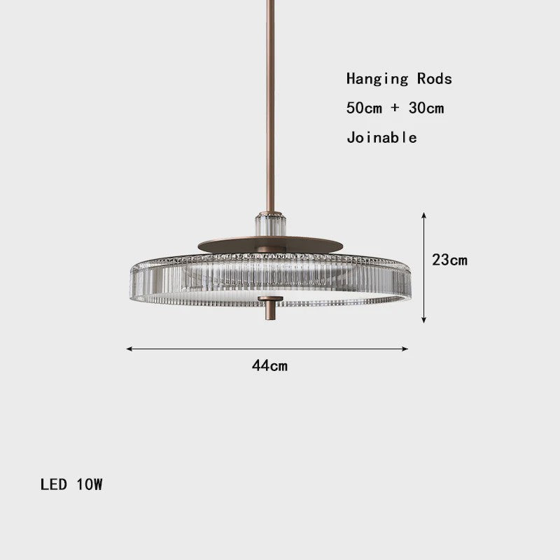 Moderne Gouden Minimalistische Hanglamp met LED - Stijlvolle Decoratie voor Eetkamer, Slaapkamer