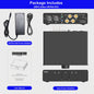 ALSOZONE A5se Desktop HiFi Versterker - 140W x 2 Krachtige Class D Audio Versterker met XLR/TRS & RCA Ingangen