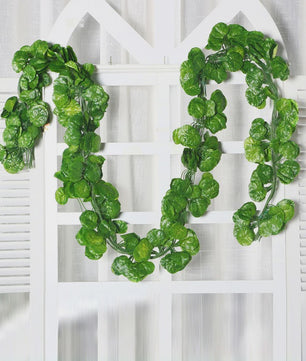 Kunstplant Klimop met Groene Bladeren - Decoratieve Slierplant voor Huis, Bruiloft & Achtergrond