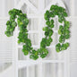 Kunstplant Klimop met Groene Bladeren - Decoratieve Slierplant voor Huis, Bruiloft & Achtergrond