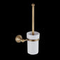 Luxe Massief Messing Badkamer Accessoires Set: Handdoekhouder, Toiletrolhouder, Ring & Haak